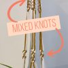 Regular plant holder with tassels - Image 3